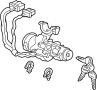 35100S01A01 Steering Column Lock