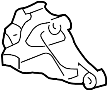 50630SDAA02 Engine Mount Bracket (Front)