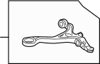 51350SDBA00 Suspension Control Arm (Right, Front, Lower)