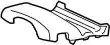 77350SDAA01ZA Steering Column Cover (Upper)