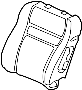 81527SDNA31 Seat Back Cushion (Left, Front)