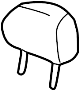 81140SDNA41ZA Headrest (Front)