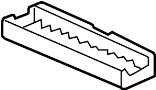 A/C Evaporator Core Bracket (Lower)