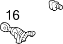 72119SDAA01 Door Lock Cylinder (Right)