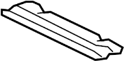 71105S5BA00 Bumper Cover Bracket (Front)