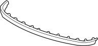 71110S5BA00ZA Spoiler (Front, Lower)