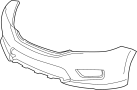 04711T2AA90ZZ Bumper Cover (Front, Upper)