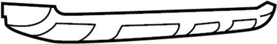 Bumper Trim (Right, Front, Upper)