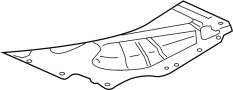 74141T3VA00 Hood Insulation Pad