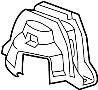 Mount. Bracket. Engine. (Front, Rear). A Bracket for a Engine.