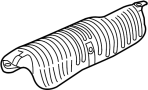 74602T2AA00 Heat. Shield. (Front)