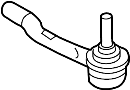 53560T2AA01 Steering Tie Rod End (Left)