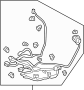 Power Seat Wiring Harness (Left, Front)