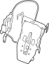Seat Lumbar Support Cushion (Left, Front)