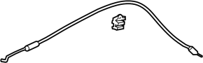 72173T2AA01 Door Latch Cable (Left, Front)