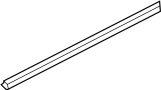 Door Window Belt Weatherstrip (Left, Front, Lower)