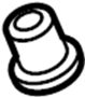 17136RNAA00 Grommet. Air. (Upper, Lower)