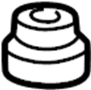 74172S5A000 Radiator Insulator (Upper, Lower)