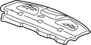 Package Tray Trim (Rear)