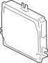 Engine Control Module (ECM). A module in a vehicle.
