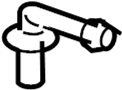 19106RNAA00 Engine Coolant Reservoir Hose