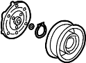 38900RNCZ51 Clutch. (A/C). Conditioning. Air. Compressor. Drive. Pulley. Set.