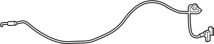 74130SNAA01ZC Hood Release Cable