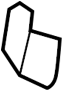 82690SNAA01 Seat Hinge (Left, Rear)