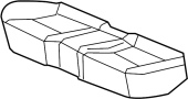 82137SNAA01 Seat Cushion Foam (Rear)