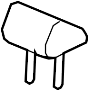 82940SNEA13ZA Headrest