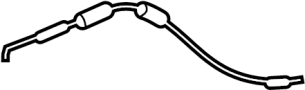 72133SNAA01 Door Latch Cable (Left, Right, Front)