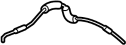 Door Latch Cable (Rear)