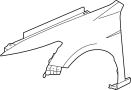 60260TA0A91ZZ Fender (Left, Front)