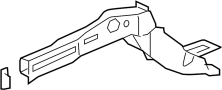 60910TA5A00ZZ Frame Side Member Assembly (Left, Front, Upper, Lower)