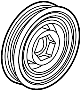 13810R40A01 Engine Crankshaft Pulley