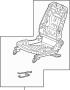 81526TA0A02 Seat Frame (Left, Front)