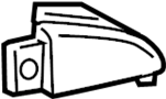 81679TA0A01ZA Seat Track Cover (Left, Rear)