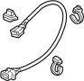 81553TA0A01 Power Seat Wiring Harness (Front)