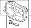 76256TA0A01 Door Mirror Housing (Left)