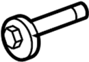 Bolt. Arm. Control. Adjust. (Front, Rear, Upper, Lower). A fastener used to.