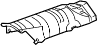 74602TE0A00 Shield. Heat. (Front, Rear)