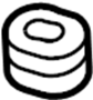 76516SFE004 Windshield Wiper Linkage Bushing