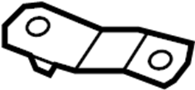 76520SMA004 Link Assembly A. Wiper motor Link.
