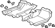 83301TE0A03ZA Floor Carpet (Front)