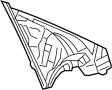 76270T3LA01 Door Mirror Trim Ring (Left, Upper, Lower)