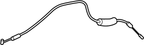 72131T3LA01 Door Latch Cable (Front)