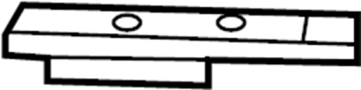 Bumper Cover Bracket (Right, Rear, Upper)