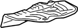 74694TP6A00 Heat. Shield. (Left)