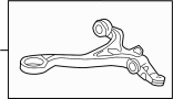 Suspension Control Arm (Left, Front, Lower)