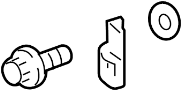 84614SEAE00 Tie Down Hook (Front, Lower)